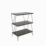 Hanah Home Mesa Lateral Antracita 46x76x30 cm